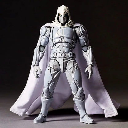 New Moon Knight Figure Revoltech Amazing Yamaguchi Marc Spector Action Figurine Collection Ornament Model Toys Birthday Gifts