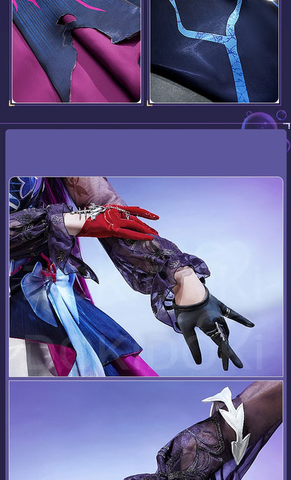 Hysilens Cosplay Costume Game Honkai: Star Rail DokiDoki-SR HSR Dress Hysilens Cosplay Halloween Costume
