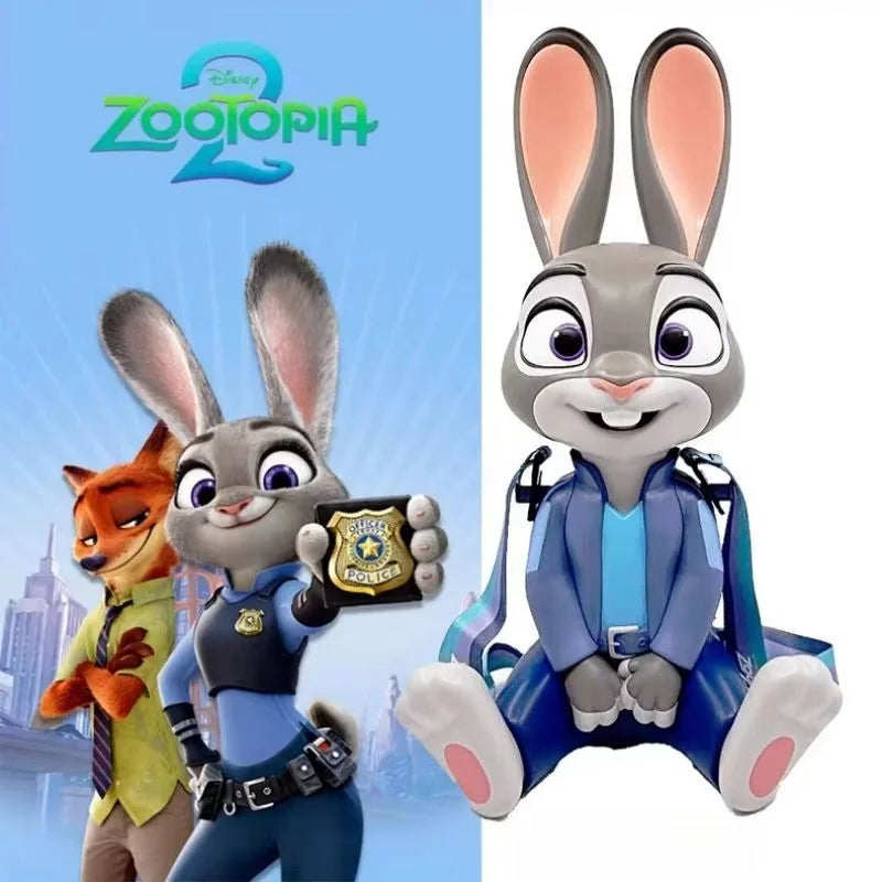 【HOT】Zootopia 2 Disney Movie Shaped Water Cup Nick Judy Cartoon Styled Cups With Crossbody Strap Kawaii Birthday Girl Boy Gifts