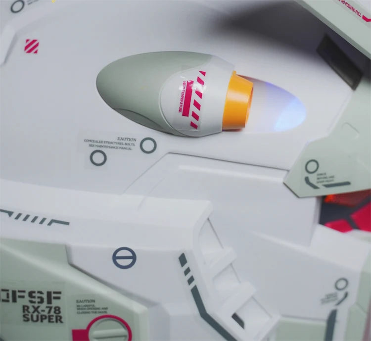 In Stock RX-78-2 Helmet Cosplay Msak Accessory Toy Action Figures Model LED Light-Up Collect Ornaments Gifts