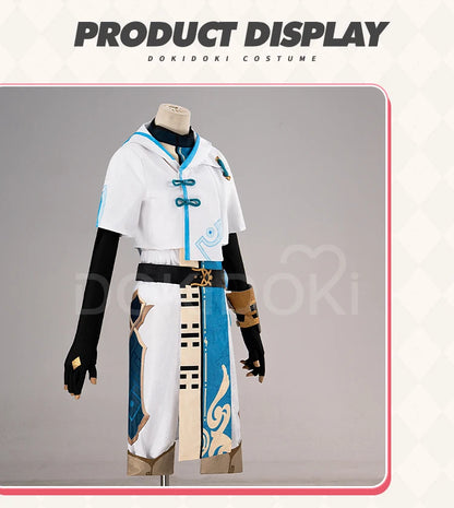 Chongyun Cosplay Costume Game Genshin Impact【XS-3XL】DokiDoki-N Men Chongyun Plus Size