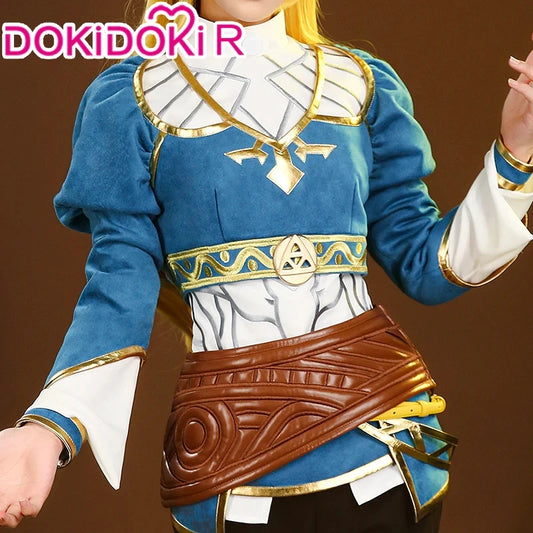 IN STOCK Princess Cosplay Game Costume【S-3XL】DokiDoki-R Cloak Linkk Cosplay Plus Size