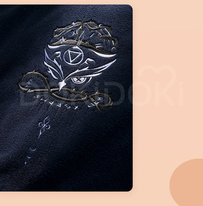 Naib Subedar Eli Clark Cosplay Costume Game Identity V DokiDoki-SR Men Daily Plush Warm Coat Naib Subedar Halloween Cosplay