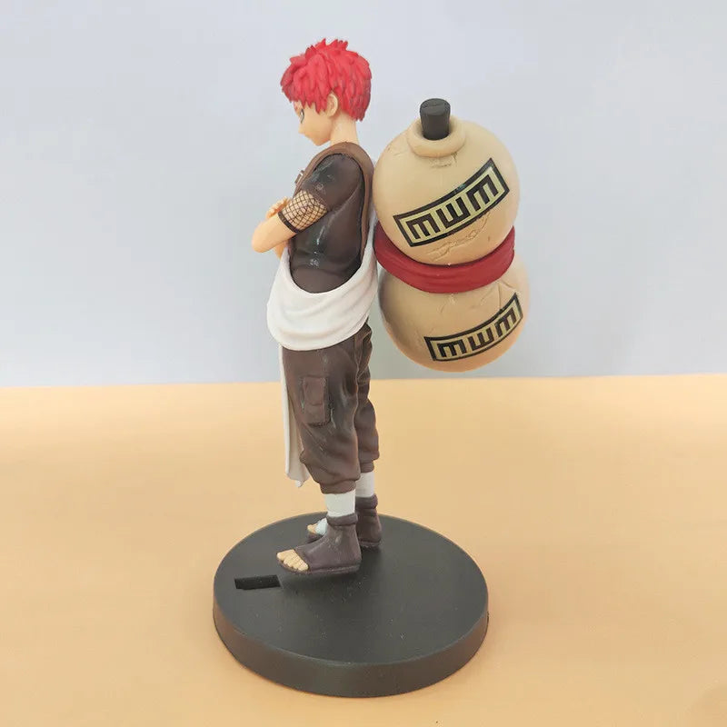 20CM Anime Naruto Ten Years of Hundred Ninja Gaara Big Gourd Decorative Model Toy Gift Collection Action Figure