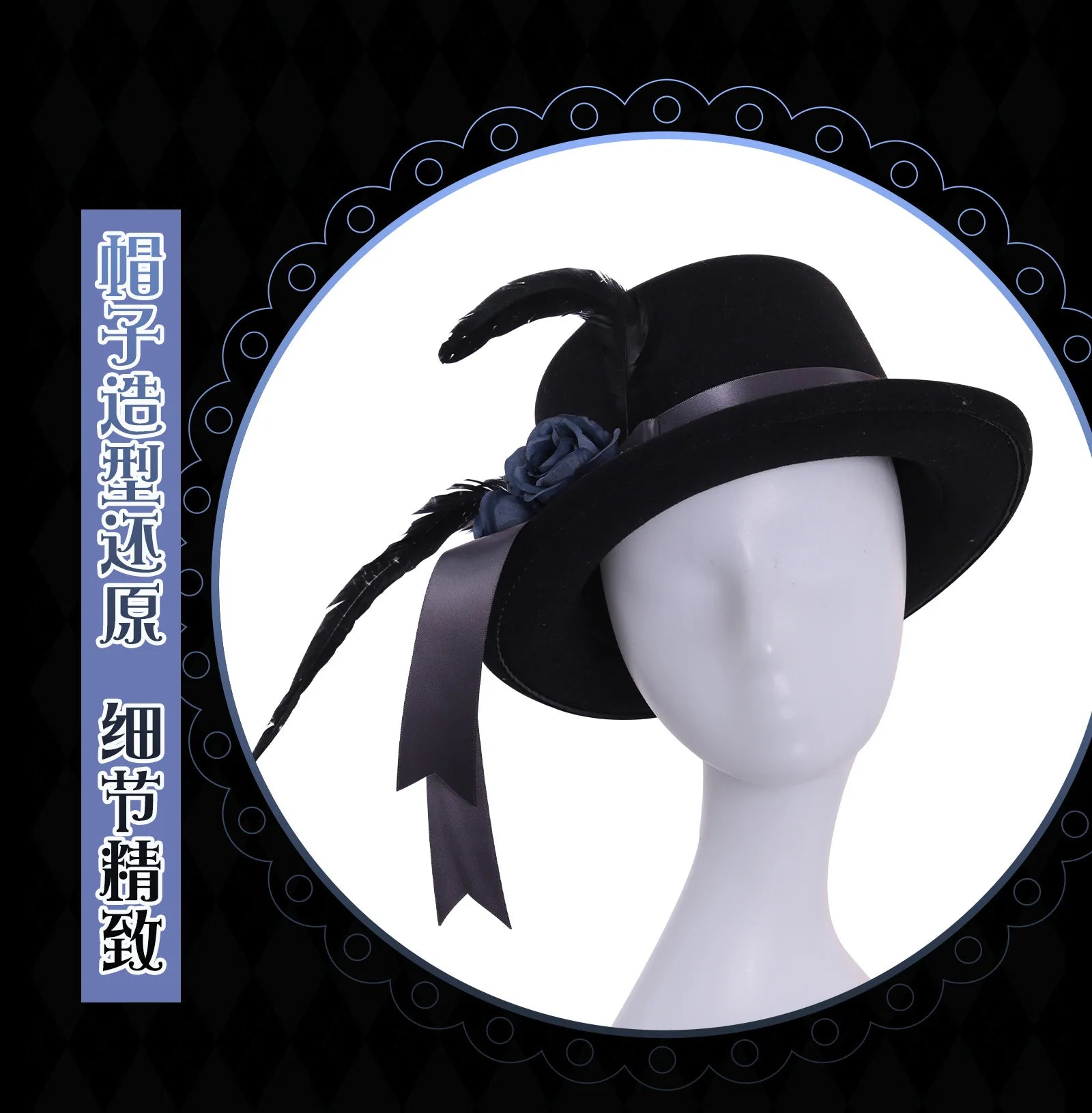 Black Butler Ciel Phantomhive Cosplay Costume Polyester Unisex Set