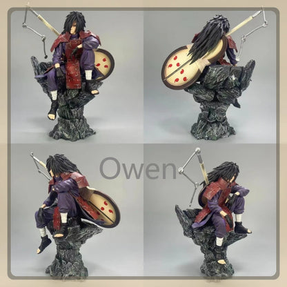 Popular Anime Naruto Shippuden Uchiha Madara Figurine Uchiha Sasuke Action Figures PVC Statue Collection Model Decoration Toys