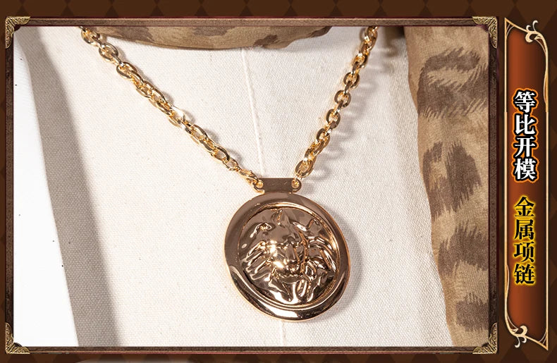 Identity V Prospector Cosplay Costume Wig Norton Campbell Uniform Gambler in The Spotlight Halloween for Women Men Carnival Prop