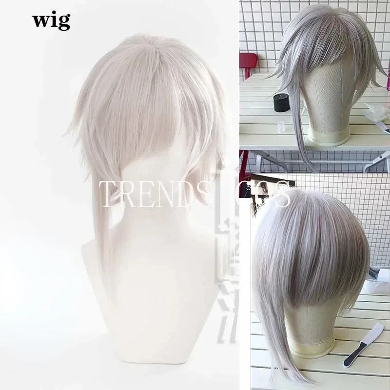 Bungo Stray Dogs Nakajima Atsushi Cosplay Set Cotton Polyester