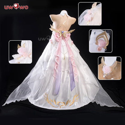 IN STOCK UWOWO Elysia Cosplay Game Honkai Impact 3: Elysia Fanart Blossom Bouquet Cosplay Costume Halloween Costume