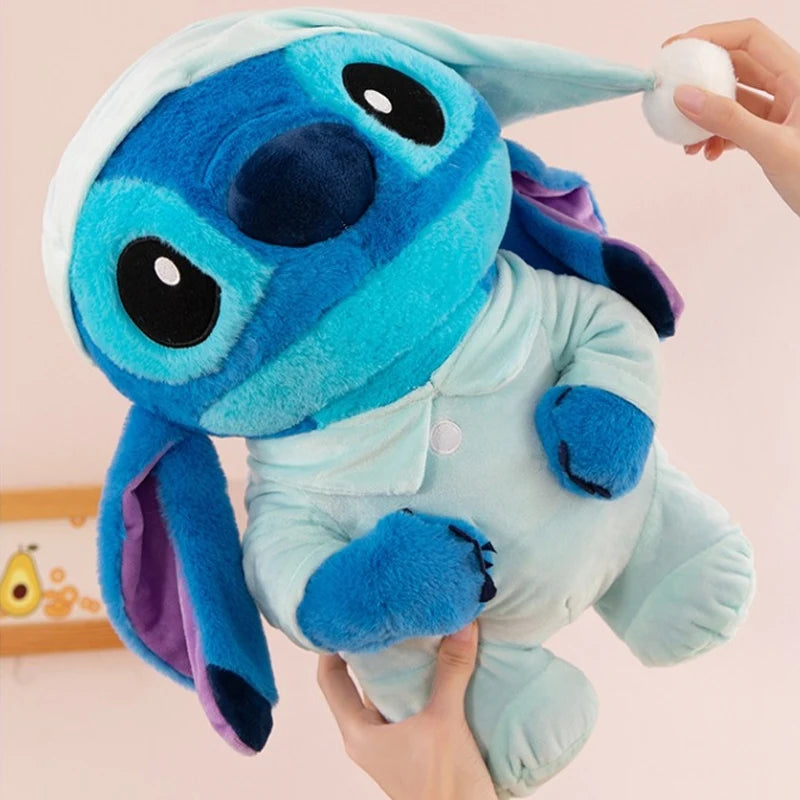 33/90cm Lilo and Stitch Plush Toy Disney Cartoon Anime Stuffed Kawaii Pajamas Pillow Stich Doll Plushie Kids Birthday Xmas Gifts