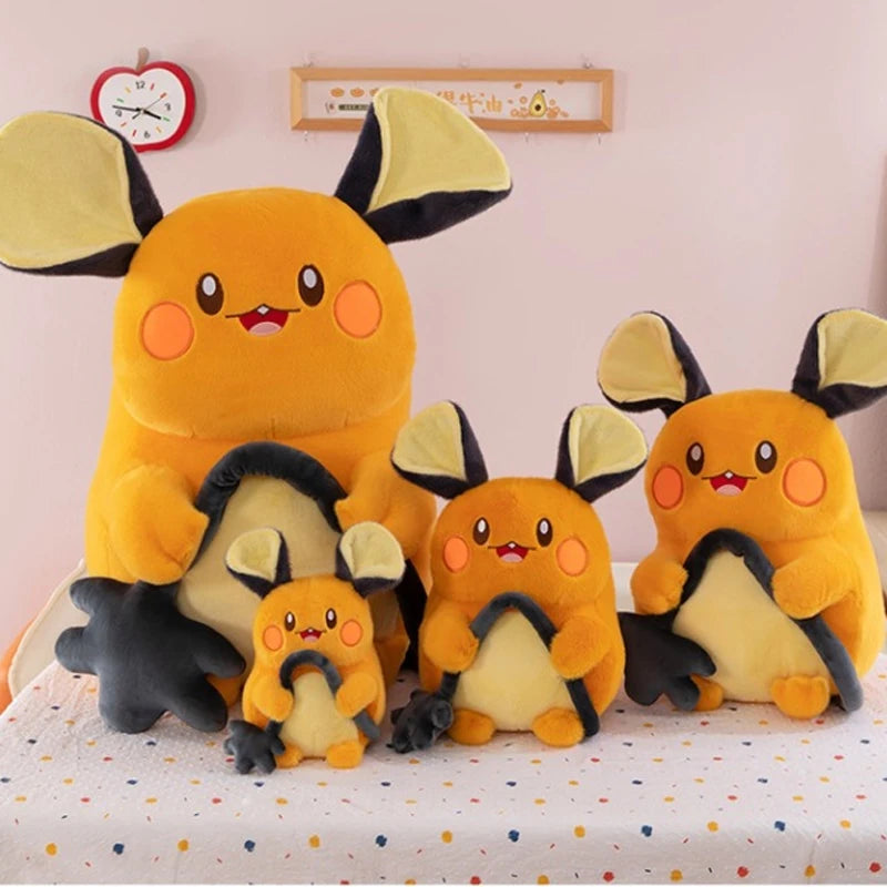 23/70cm Dedenne Pokemon Plush Toys Anime Doll Cartoon Rat Large Pokémon Plushie Kawaii Stuffed Gift for Kids Birthday Xmas