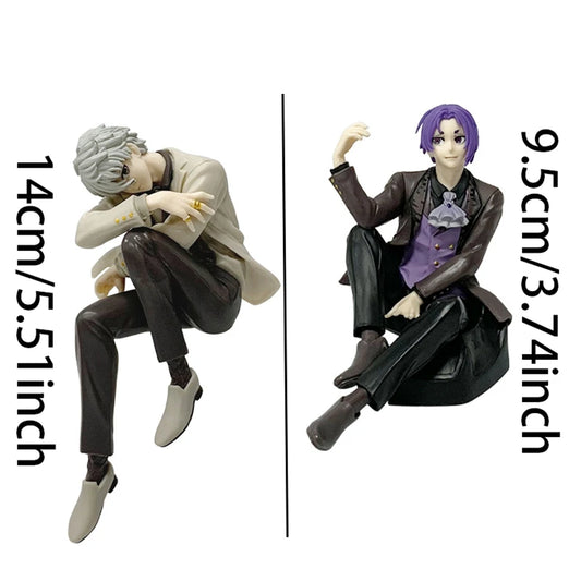 14cm Blue Lock Anime Figure Full Dress Nagi Seishirou Handsome Mikage Reo Action Figure Room Decorations Collection Model Toys