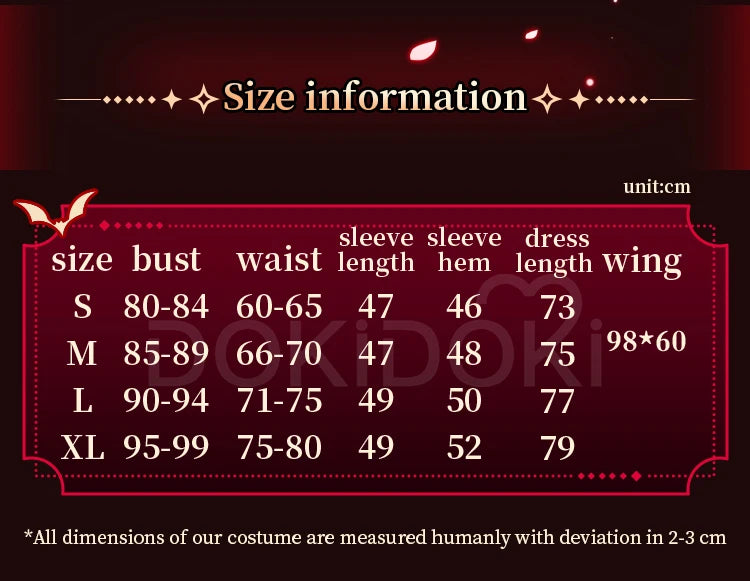 Tetoo Cosplay Costume Game Cosplay DokiDoki-R Women Cute Halloween Evil Dress Kasanee Tetoo Cosplay Wings