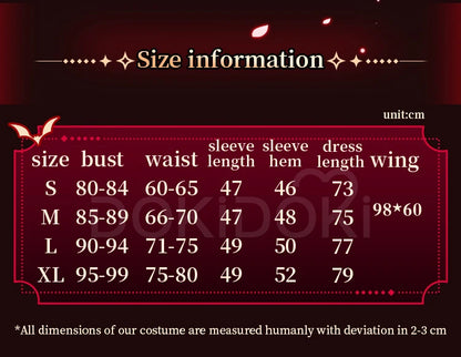 Tetoo Cosplay Costume Game Cosplay DokiDoki-R Women Cute Halloween Evil Dress Kasanee Tetoo Cosplay Wings