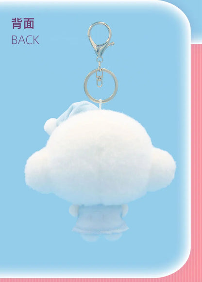 Sanrio New Kawaii Cute Cogimyun Kogimyun Plush Keychain Kids Stuffed Plush Toys Small Pendant Birthday Gifts For Children Girls