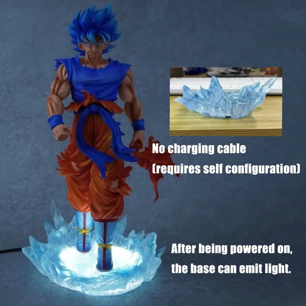 32cm/12.6in Anime Dragon Ball Z Figure Super Saiyan Goku Action Figures Pvc Statue Desktop Ornamen Collection Model Toys Gifts