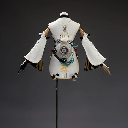 Zenless Zone Zero Dialyn Cosplay Costume Wig Uniform Earrings Headwear Krampus Compliance Authority Halloween Party for Women