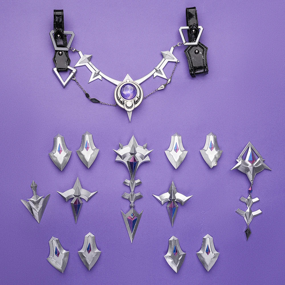 Genshin Impact Kyryll Chudomirovich Flins Cosplay Costume Wig Uniform Outfit Carnival Halloween Party for Women Men Role Play