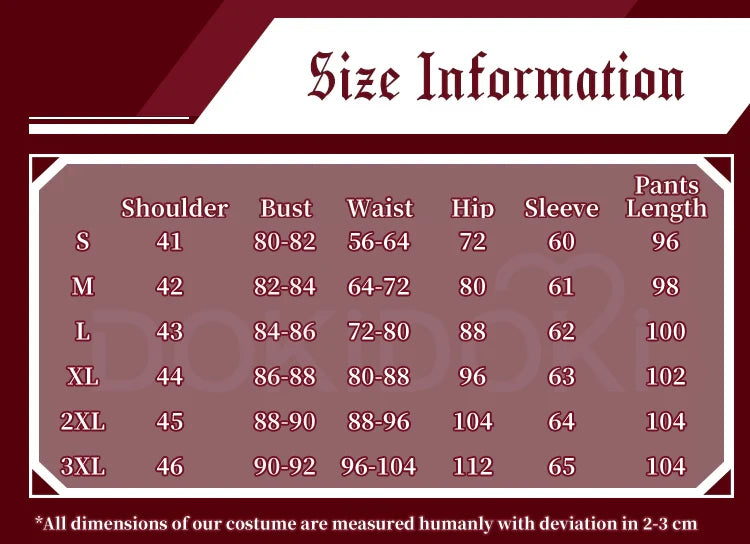 Charlie Morningstar Cosplay Costume Anime【S-3XL】DokiDoki-SR Red Uniform Charlie Morningstar Costume Plus SIze