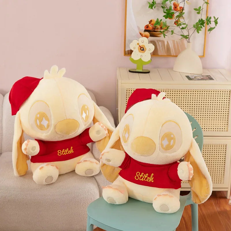 35/60CM Disney Lilo & Stitch Doll Cartoon Plush Toy Cute Anime Soft Stuffed Kawaii Golden Stich Plushie Kids Birthday Gifts