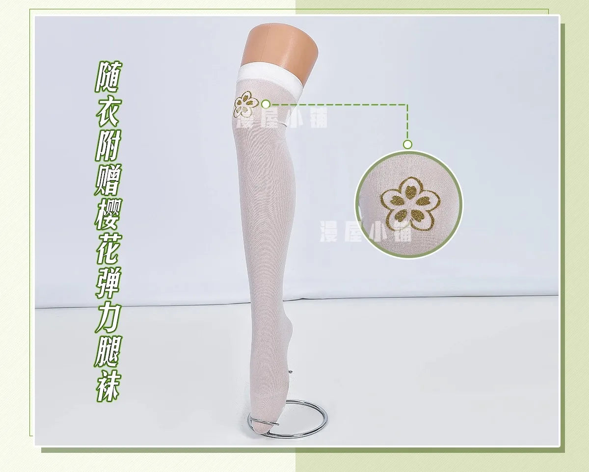 Honkai Star Rail Firefly Cosplay Costume Spring Missive Outfit JK Uniform Headwear Halloween Party Women Girls Carnival iCoser