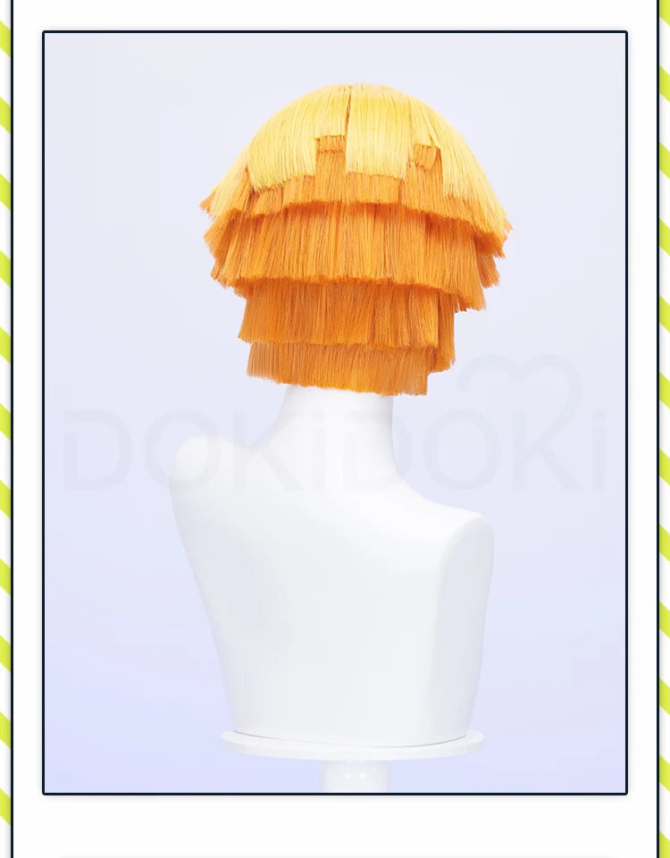 IN STOCK Tanjirouu Nezukoo Zenitsuu Mitsurii Shinobu Akazaa Wig Cosplay AnimeDokiDoki Women Tamayoo Hairpin Demon Free Wig Cap