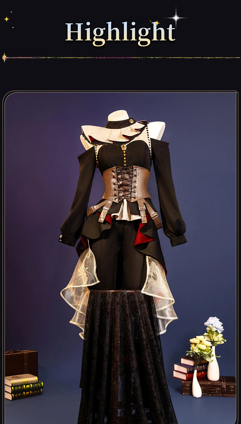 Togawa Sakiko Wakaba Mutsumi Uika Umiri Nyamu Cosplay BanG Dream! Ave Mujica【S-2XL】DokiDoki-R Plus Size