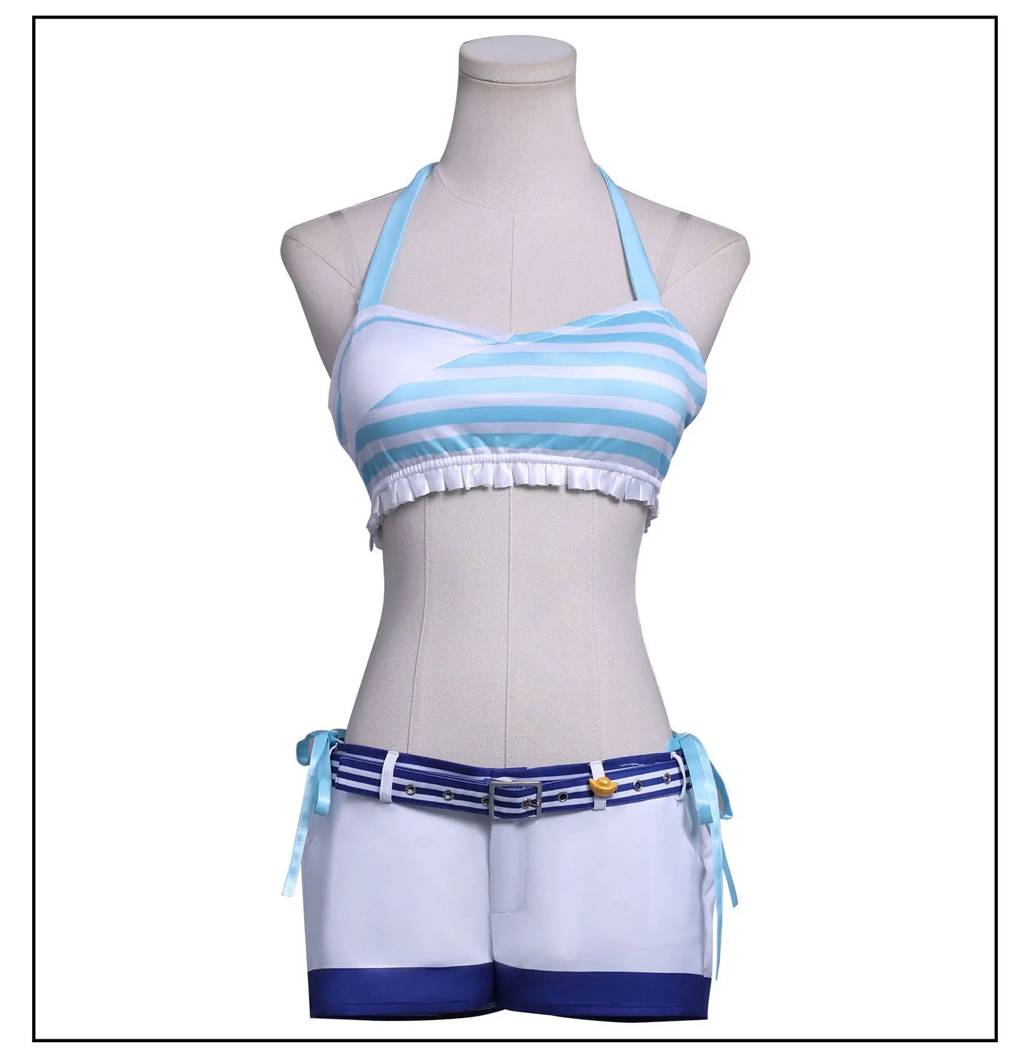 VTuber Sameko Saba Cosplay Costume Wig Dress Outfit Ears Headwear Uniform Festival Halloween Party for Women Girls Carnival Prop