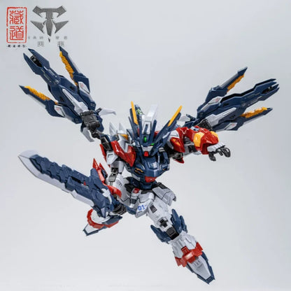 Cangdao Model Chuangshen Tgm Series Tianfa Tianwe Sd-Style Abs Model Kit Plastic Model Mecha Action Figures Collectible Toy Gift
