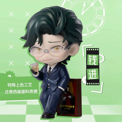 Link Click Season 2 Back In Time Series Cartoon Lu Guang Chen Xiaoshi Li Tianchen Li Tianxi Qiao Ling Figure Model Toy Kids Gift