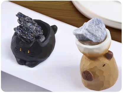 Creative Animal PAL Crystal Blind Box Cute Desktop Decoration Resin Craftwork Wholesale New Model Display Piece Toy & Hobbies