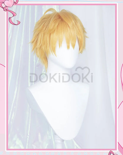 IN STOCK Powerr Hayakawaa Himenoo Makimaa Denjii Rezee Quanxii Angel Devil Yoshidaa Wig Anime DokiDoki Women Free Wig Cap