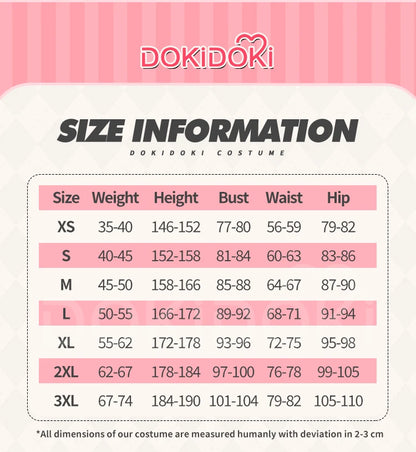 IN STOCK Hyacine Cosplay Costume Game Honkai: Star Rail【XS-3XL】DokiDoki-N Women Cute Dress Hyacinthia HSR Plus Size Halloween