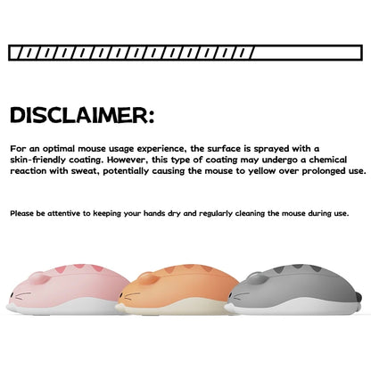 Akko Cat Theme Mouse 2.4GHz Bluetooth 3.0 / 5.0 Wireless Tri-mode Mouse for PC Laptop Computer Plug and Play
