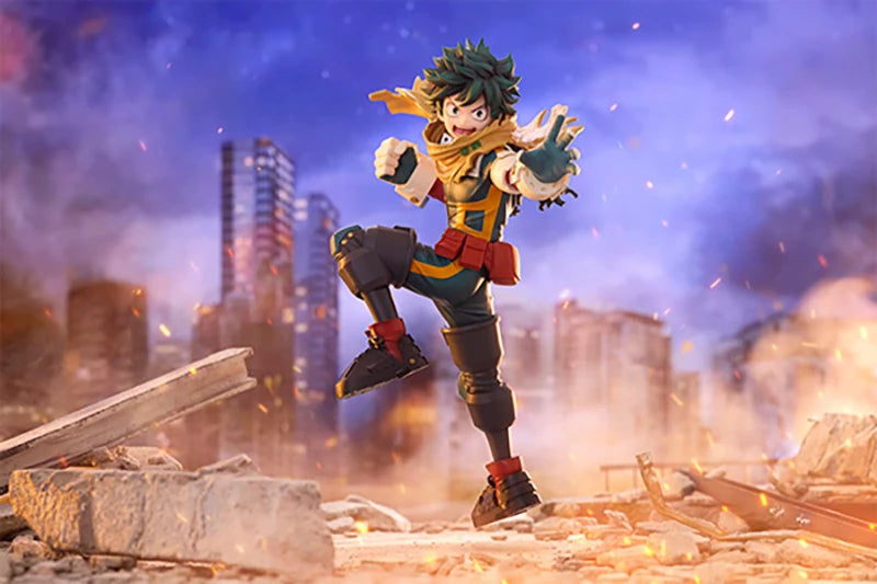 Bandai My Hero Academia Midoriya Izuku Bakugou Katsuki 21CM PVC Model