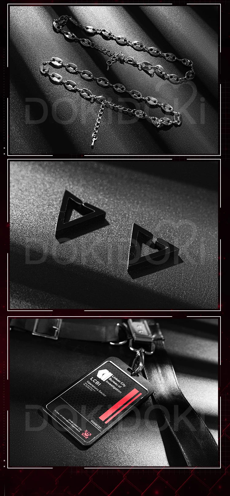 IN STOCK Night's Companion Heroine Cosplay Costume Game Love and Deepspace【XS-2XL】DokiDoki-R Women Leather Plus Size