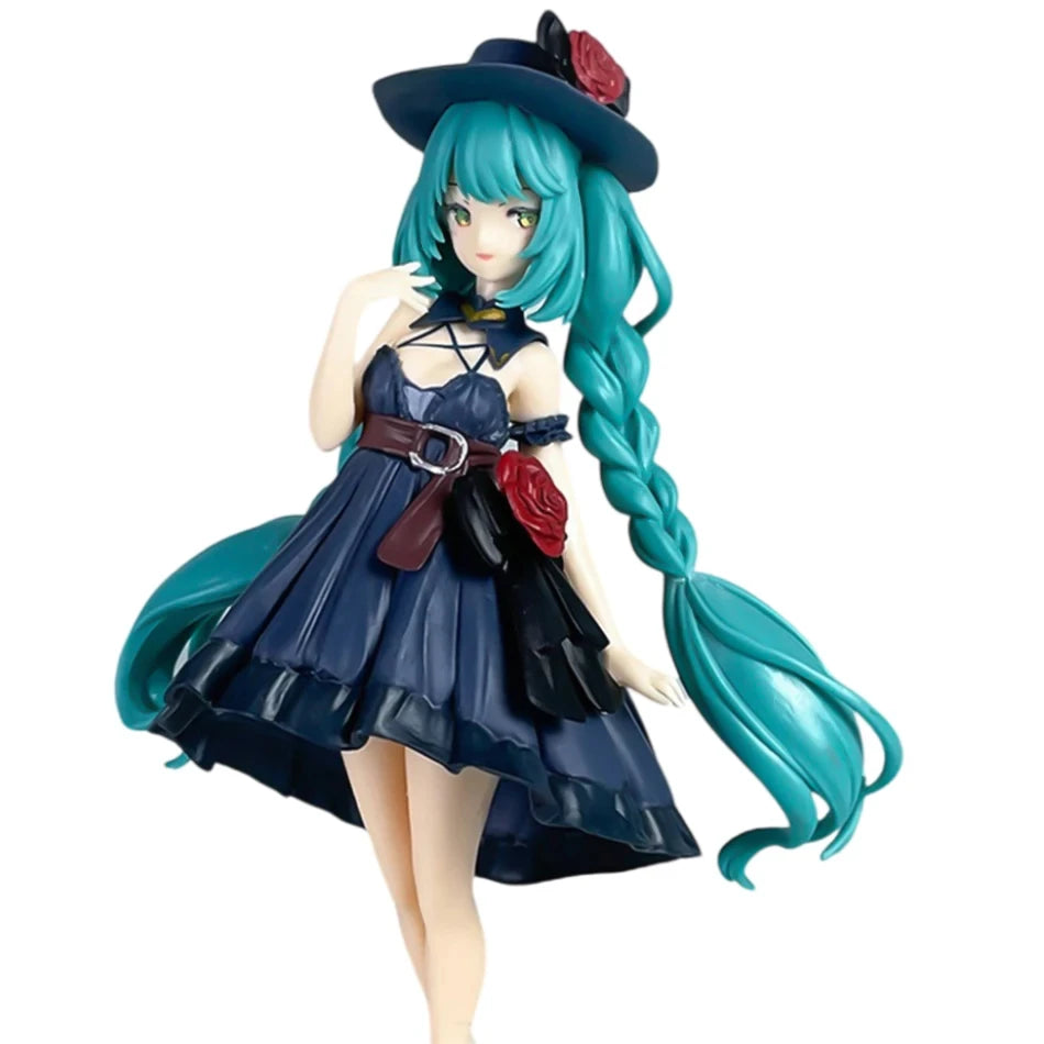 Hot Hatsune Miku Anime Figures 20cm Trio Try iT Action Figure  Kawaii Anime Figurines Model Toy Gift Collectible Model Pvc