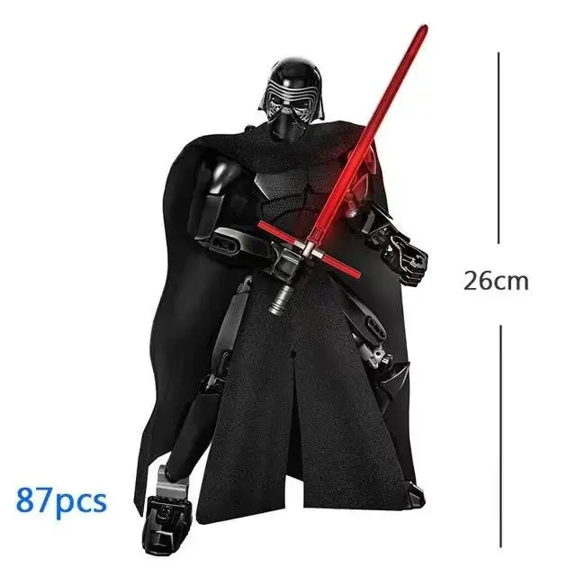 In Stock Stars Wars Action Figure General Robot Grievous With Lightsaber Hilt Combat Weapon Anime Figure Model Toy Kids Gifts