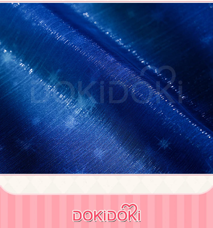 IN STOCK The Shorekeeper Cosplay Costume Game Wuthering Waves【XS-3XL】DokiDoki-N Women Blue Christmas Costume Dress Plus Size
