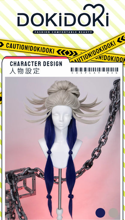 Tamsy Amo Riyo Wig Anime Gachiakuta DokiDoki Men 100cm Long Hair Amo Empool Caines Tamsy Cosplay Heat Resistant Wig Free Cap