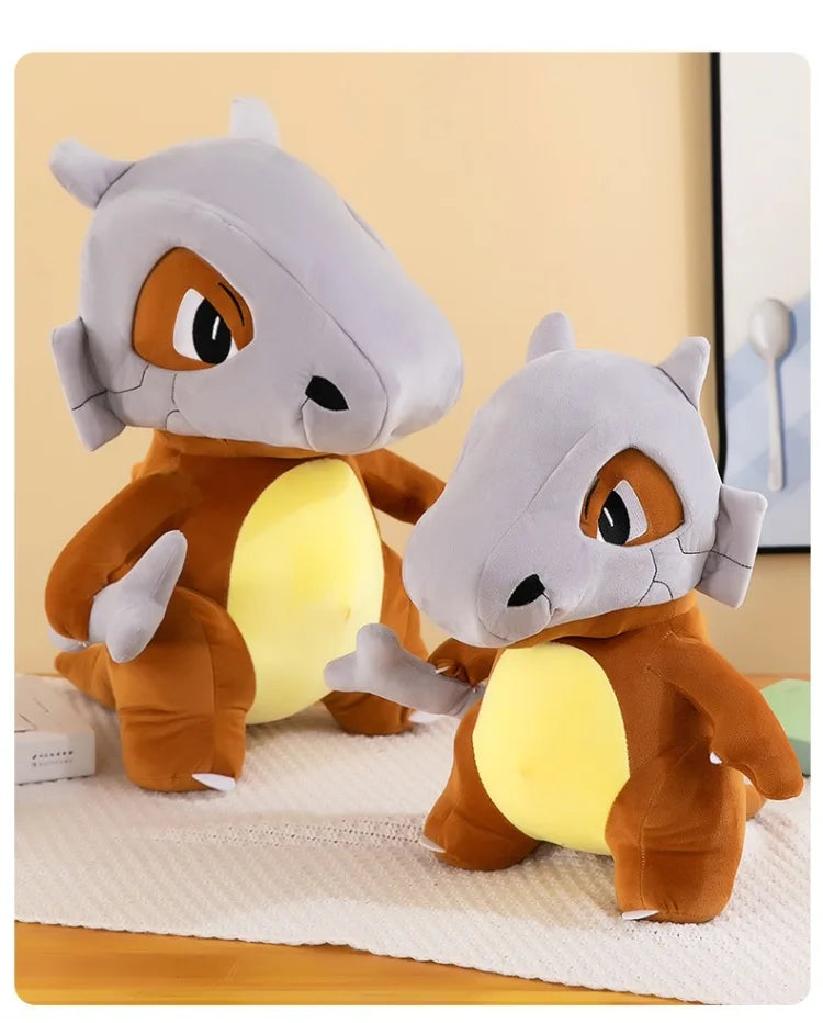 80cm Super Big Size Pokemon Cubone Anime Plush Stuffed Doll Plush Animal Comfortable Soft Doll Children Birthday Gift Anime Toy