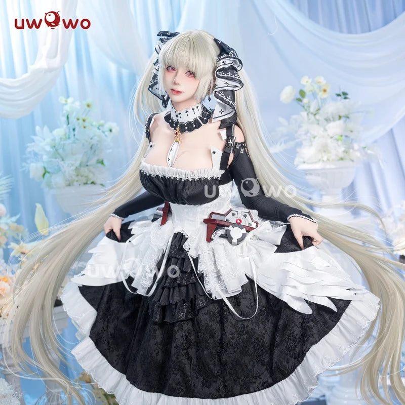 UWOWO Formidable Cosplay Game Azurr Lanee Formidable Default Cosplay Costume Halloween Costume
