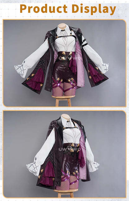 IN STOCK  UWOWO Cosplay Kafka Honkai: Star Rail Kafka Cosplay Costume スターレイル Honkai Impact Cosplay Role Play Outfit