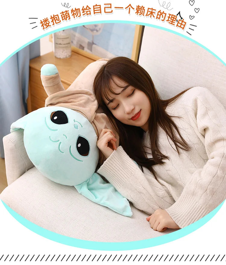 18cm Disney Yoda Baby Plush Toy Master Aliens Stuffed Anime Cartoon Baby Dolls Fill Toy Kawaii Gift Decorations Girls Kids Gift