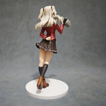 Charlotte Tomori Nao PVC Action Figure School Uniform Cute Girl Statue Model Anime Peripheral Desk Decor Gift Collectible Toy