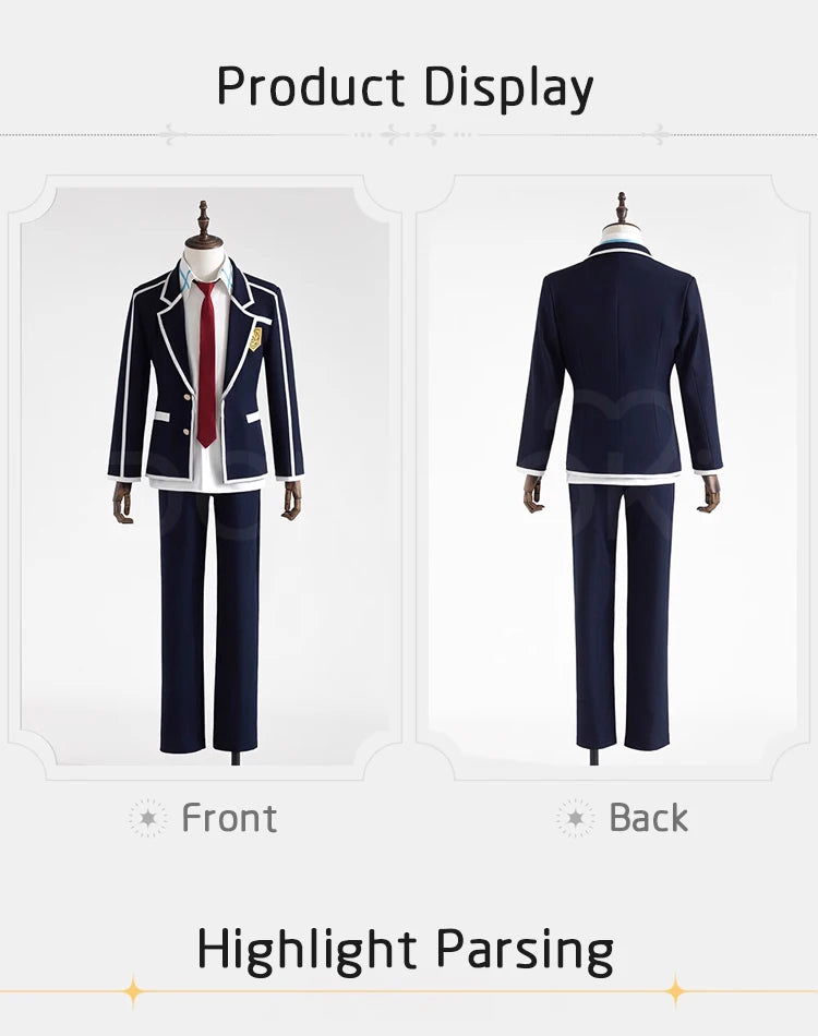 Kiriko Yuuki Asuna Cosplay Costume Anime Sword Art Online【XS-2XL】DokiDoki-R School Uniform Kiriko Cosplay