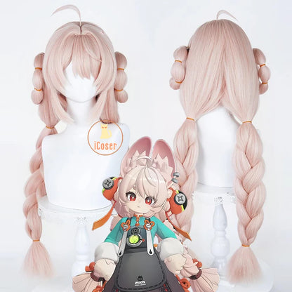 Zenless Zone Zero Zhao Cosplay Costume Dress Uniform Headwear Tail Earrings Rabbit Ear Halloween Party for Women Girls Role Play