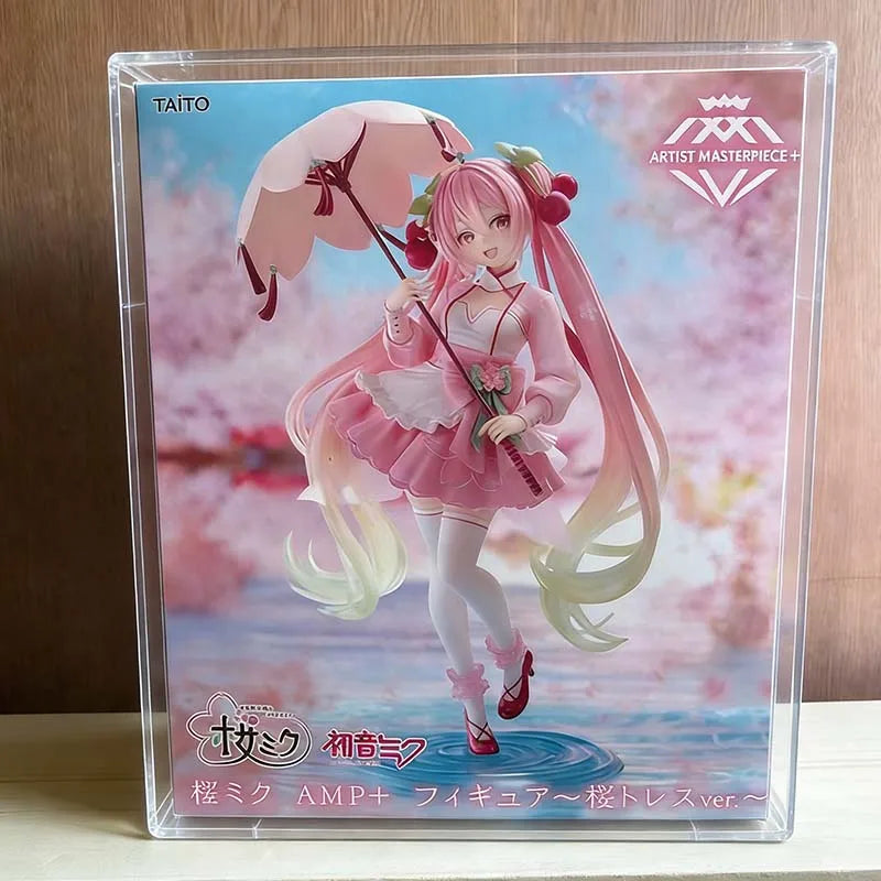 Bandai Hatsune Miku Sakura Dress Ver. 21CM PVC Model