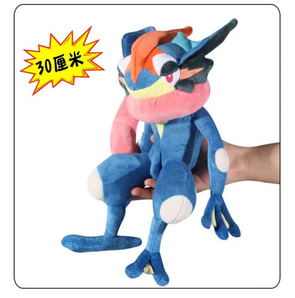 150CM Greninja Pokemon Plushies Big Size Cartoon Anime Peluche Kawaii Stuffed Ornament Comfortable Soft Doll Children Toy Gift