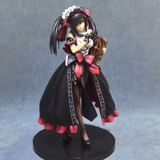 Date A Live Tokisaki Kurumi Shiguretei Nightmare Dress Standing Pose Anime Figure Boxed Collectible Model Decoration Ornament